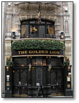 Golden Lion Pub London England